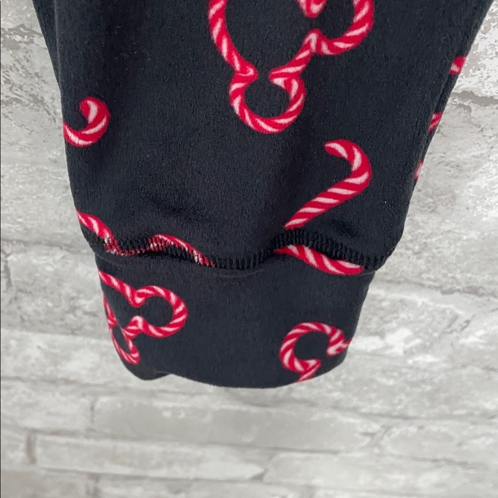 Disney Ladies Pajama Set - Holiday Mickey Peppermint Candy Cane - Picture 9 of 12